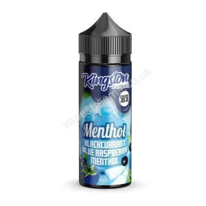 Blackcurrant Blue Raspberry Menthol E-Liquid Shortfill by Kingston 50/50