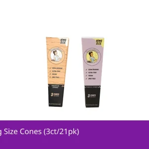 Blazy Susan King Size Cones (3ct/21pk)