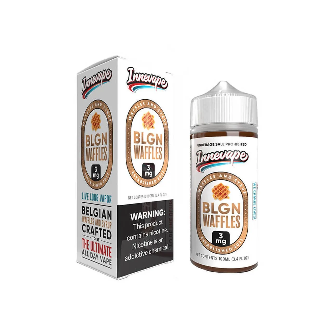 BLGN Waffles 100ml E-Juice | Innevape