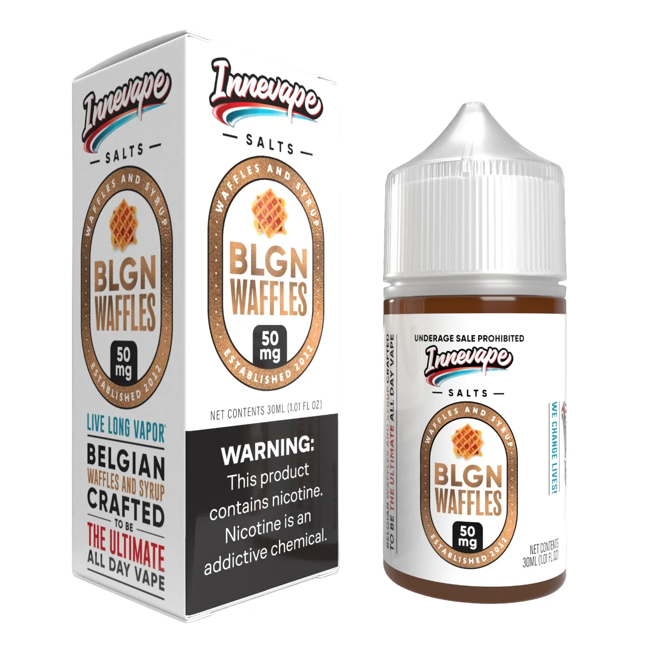 BLGN Waffles Salts 30ml E-Juice | Innevape