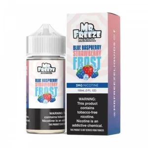 Blue Raspberry Strawberry Frost 100ml E-Juice | Mr.Freeze