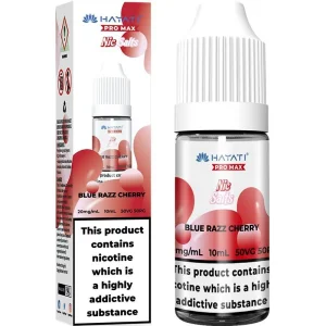 Blue razz cherry Hayati Pro Max Nic Salts e-liquid 10ml
