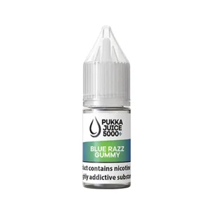 Blue Razz Gummy 10ml Nic Salt by Pukka Juice 5000+