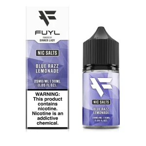 Blue Razz Lemonade Salts 30ml E-Juice | FUYL By Dinner Lady