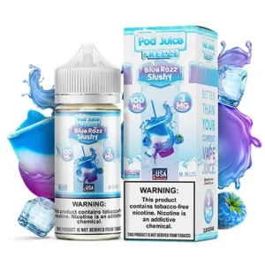 Blue Razz Slushy FREEZE | Pod Juice
