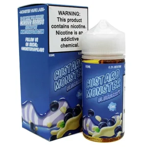 Blueberry - 6mg - Custard Monster - 100mL
