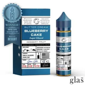 Blueberry Cake eJuice by Glas Basix Series E Liquid Vapor