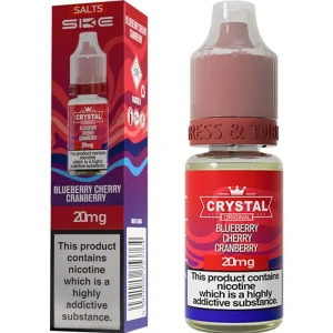 Blueberry cherry cranberry SKE Crystal nic salts 10ml