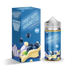 Blueberry Custard 100ml E-Juice by Jam Monster | Custard Monster