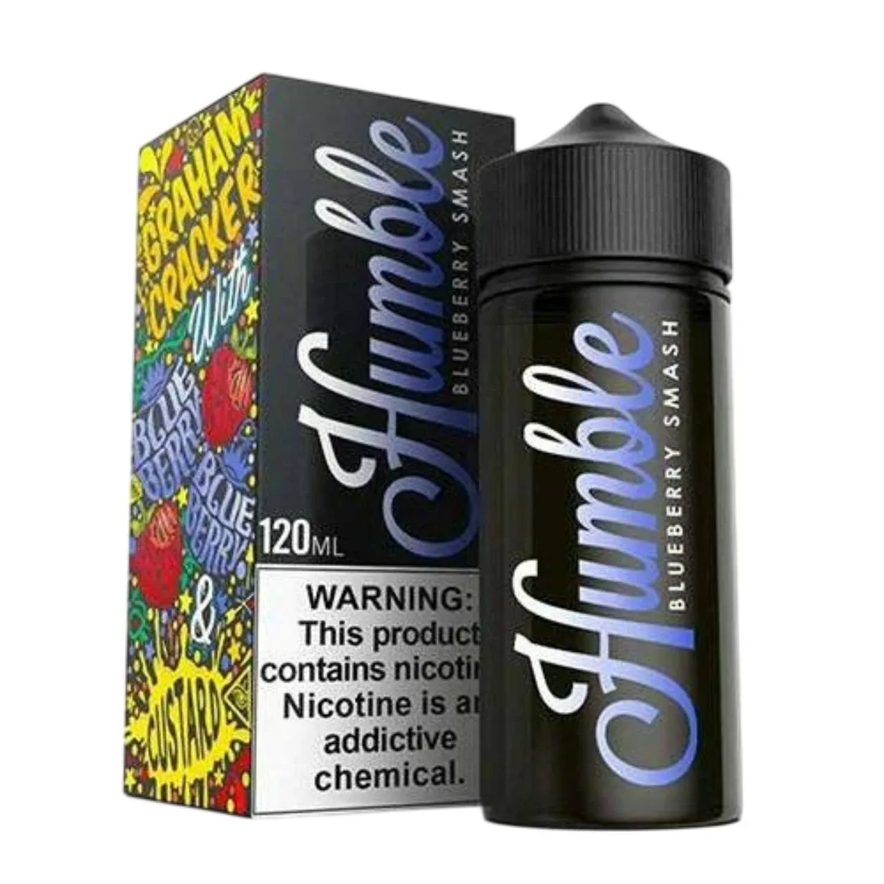 Blueberry Smash 120ml E-Juice | Humble