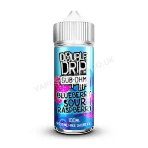 Blueberry Sour Raspberry E-Liquid Shortfill by Double Drip