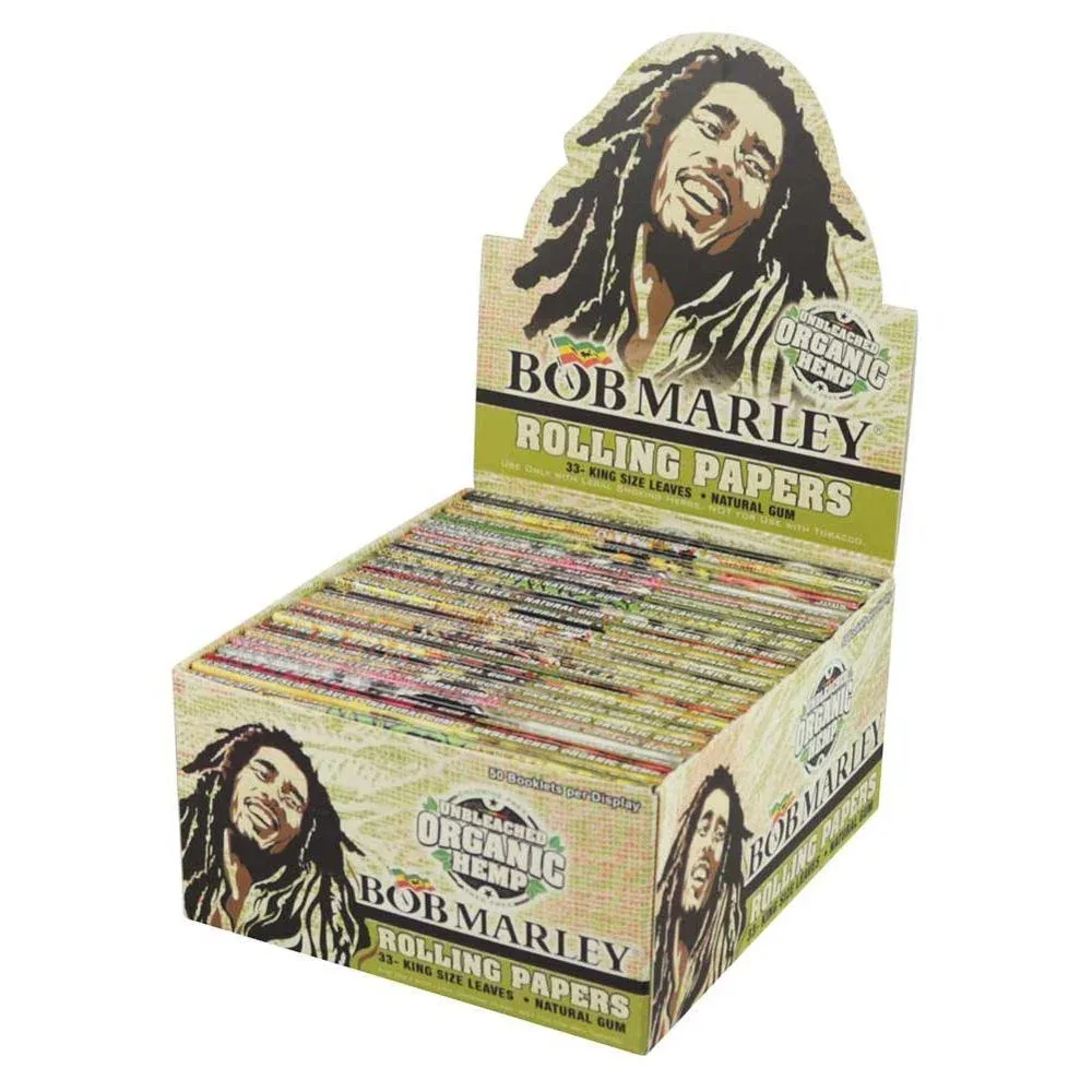 Bob Marley Rolling Papers Organic Hemp - Image 2