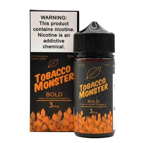 Bold - 3mg - Tobacco Monster - 100mL