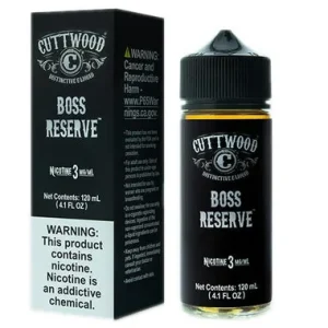 Boss Reserve E-Liquid by Cuttwood