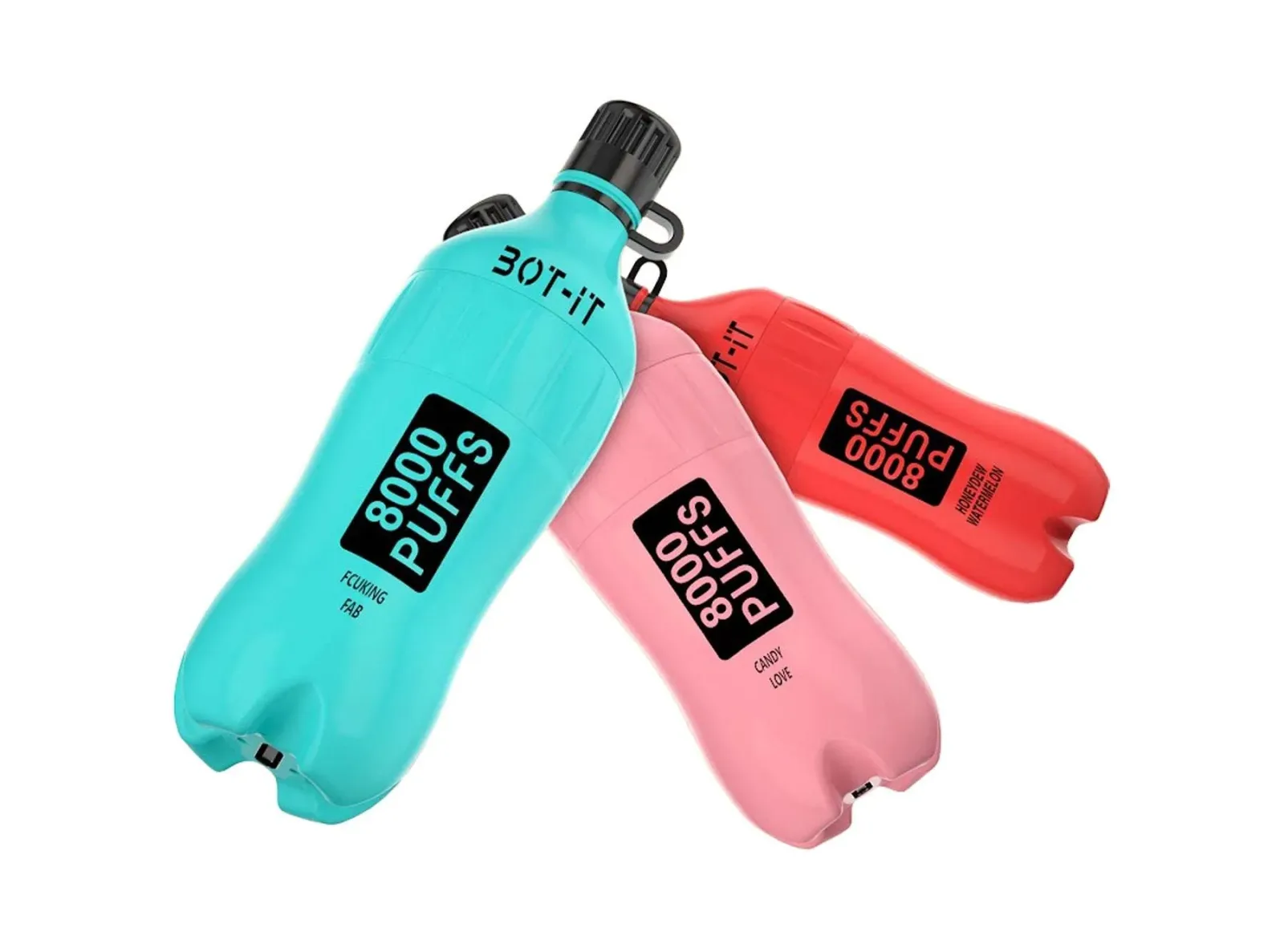 BOT-IT 8000 Pocket Size Edition Rechargeable Disposable Device – 8000 Puffs - Image 2