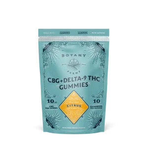 Botany Farms Caffeine + CBG + Delta-9 Gummies - Citrus