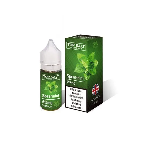 Box of 10 – 20mg Top Salt Fruit Flavour Nic Salts 10ml (50VG/50PG) - Image 2