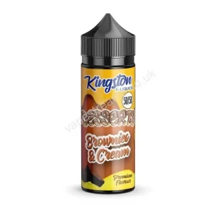 Brownies & Cream E-Liquid Shortfill by Kingston 50/50