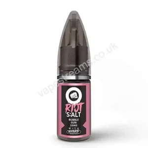 Bubble Gun Hybrid Nicotine Salt E-Liquid by Riot S:alt