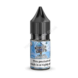 Bubblegum Lollies Nicotine Salt E-Liquid by Moreish Salts