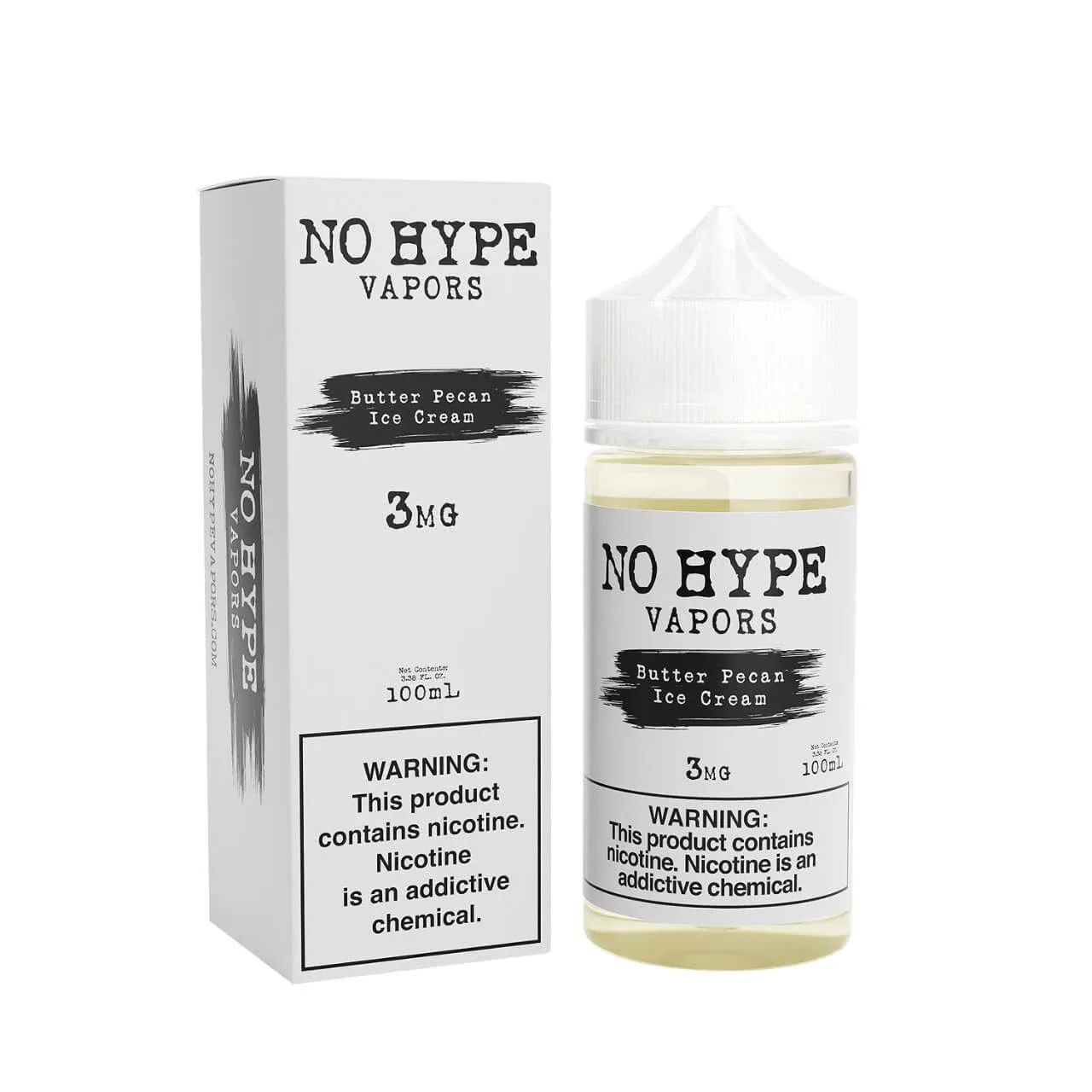 Butter Pecan Ice Cream 100ml E-Juice | No Hype Vapors