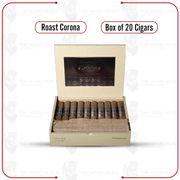 Cafeina Medium Roast Corona Box of 20