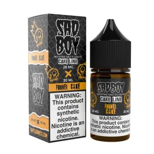 Cakeline Funnel Cake Synthetic Nicotine 30ml Salt E-Juice | SadBoy