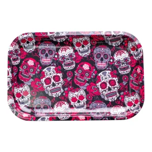 Calaveras Metal Rolling Tray - 11in