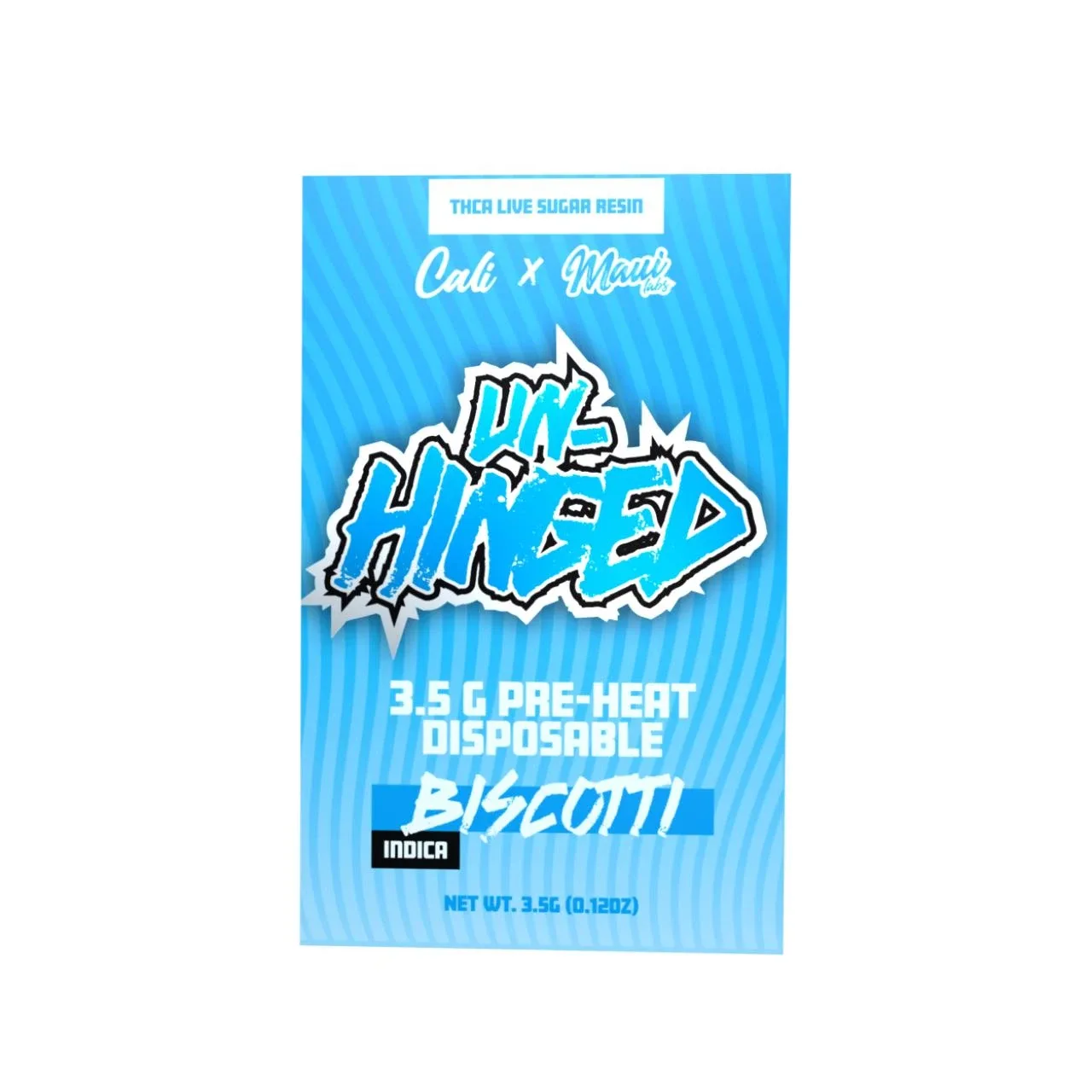 Cali X Unhinged Pre-Heat Disposables | 3.5G