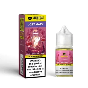 California Cherry Urban Tale X Lost Mary Nic Salts E