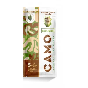 Camo X Pod Wraps Classic 5 COUNT Matcha Edition | Pack of 1