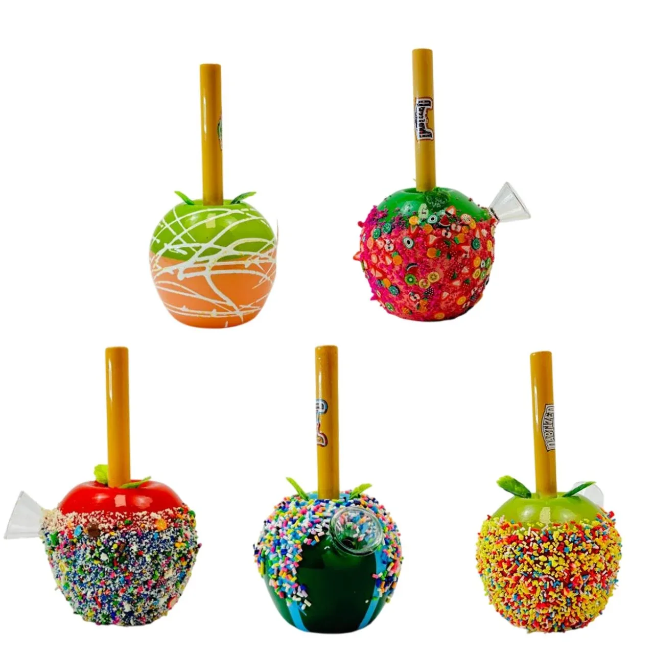 Candy Apple Bubbler | Assorted Designs