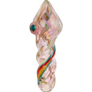 Candy Pop Memories Twisted Glass Hand Pipe - 5"
