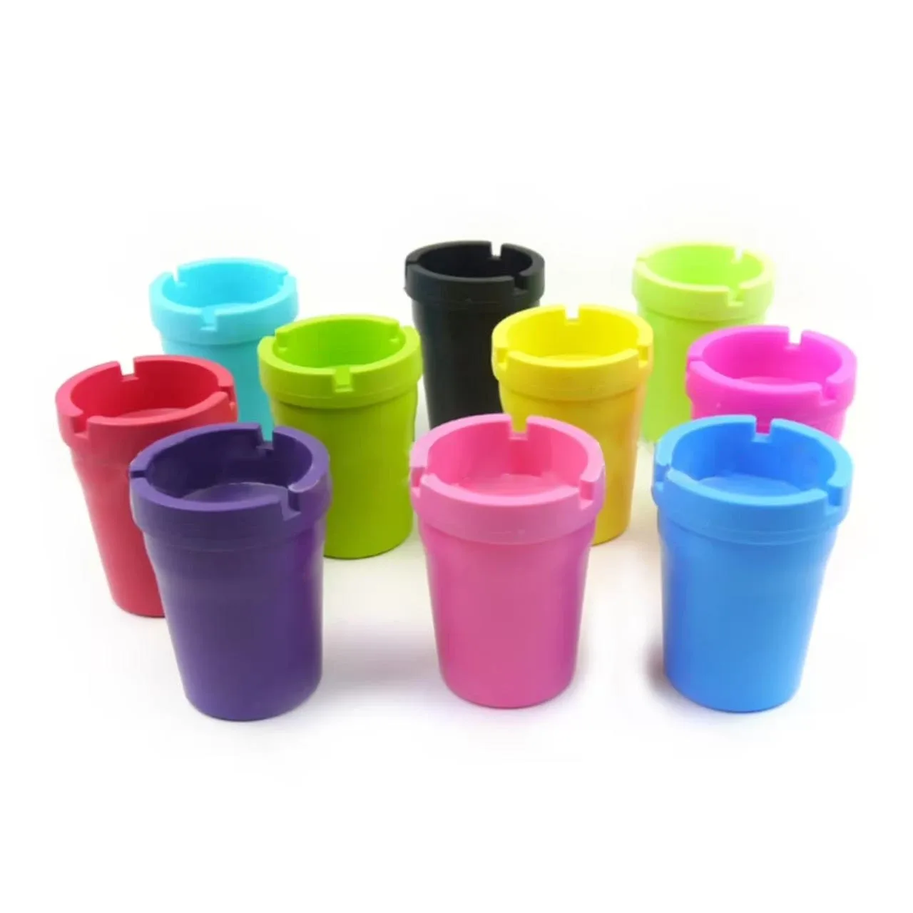 Car Ashtray-LID Assorted | 6 COUNT