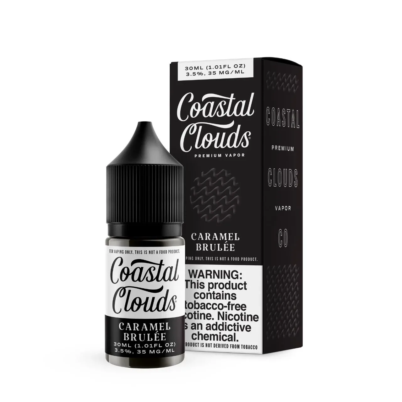 Caramel Brulee 30ml Salt E-Juice | Coastal Clouds