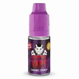 Caramel Crunch Freebase Vape Juice 10ml | Vampire Vape - Image 2
