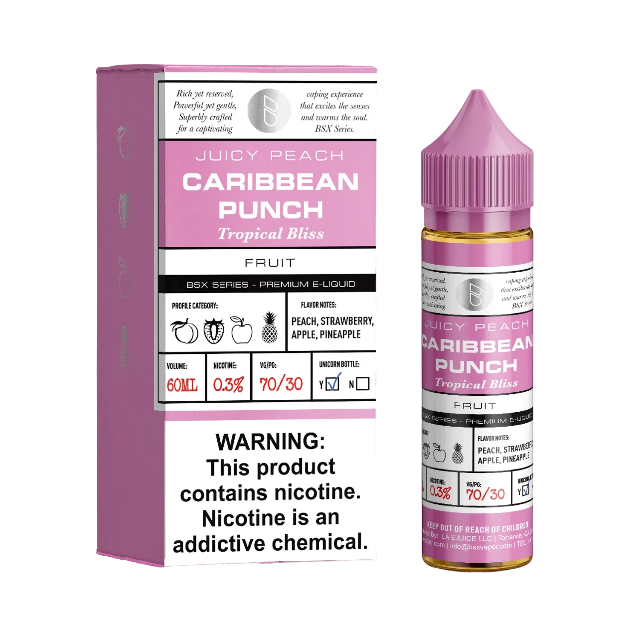 Caribbean Punch 60ml E-Juice | BSX