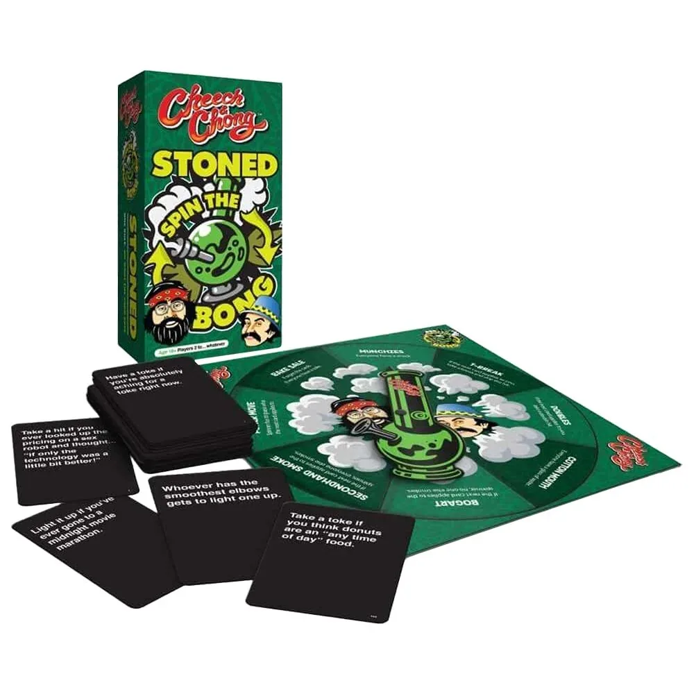 Cheech & Chong Stoned Spin The Bong Board Game - Image 2
