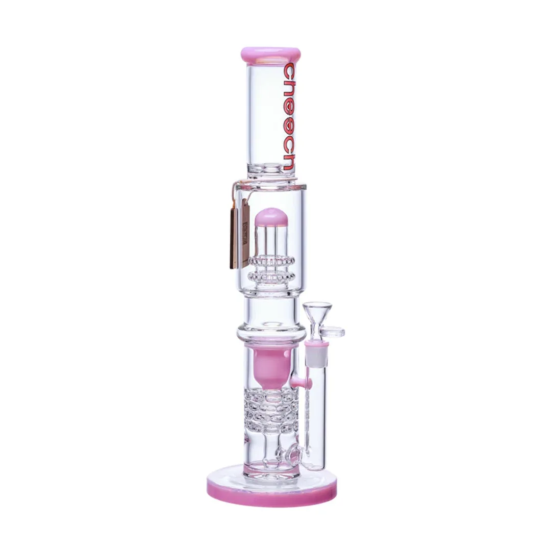 Cheech Glass 16" Shower Head Recycler Water Pipe - Image 2