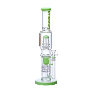 Cheech Glass 16" Shower Head Recycler Water Pipe