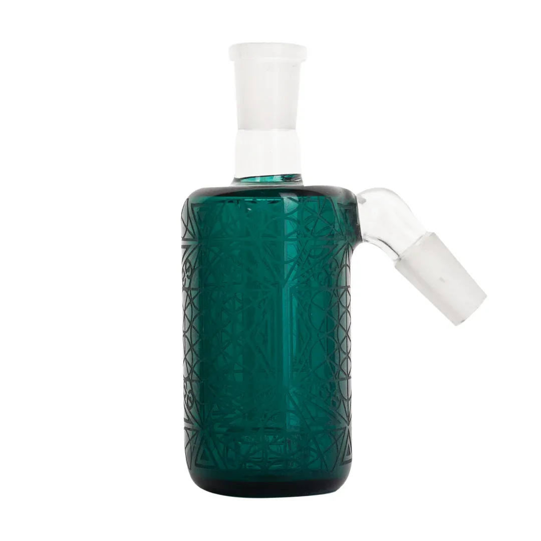 Cheech Glass 5" Abstract Sandblasted Ashcatcher - Image 2