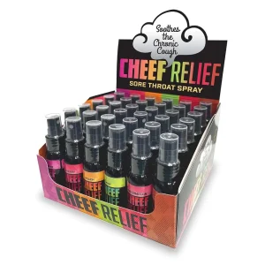 Cheef Relief Throat Spray 36-Piece