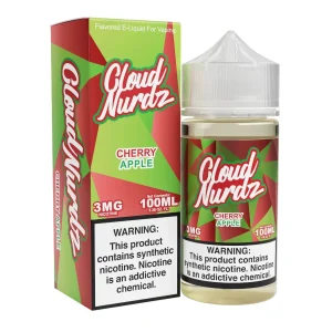 Cherry Apple Synthetic Nicotine 100ml E-Juice | Cloud Nurdz