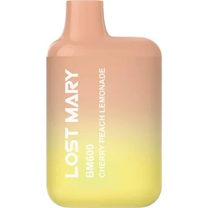 Cherry peach lemonade Lost Mary BM600 pod vape kit 2ml