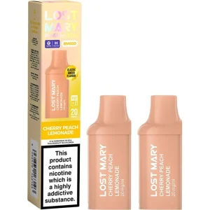 Cherry peach lemonade Lost Mary BM600 pods 2 pack