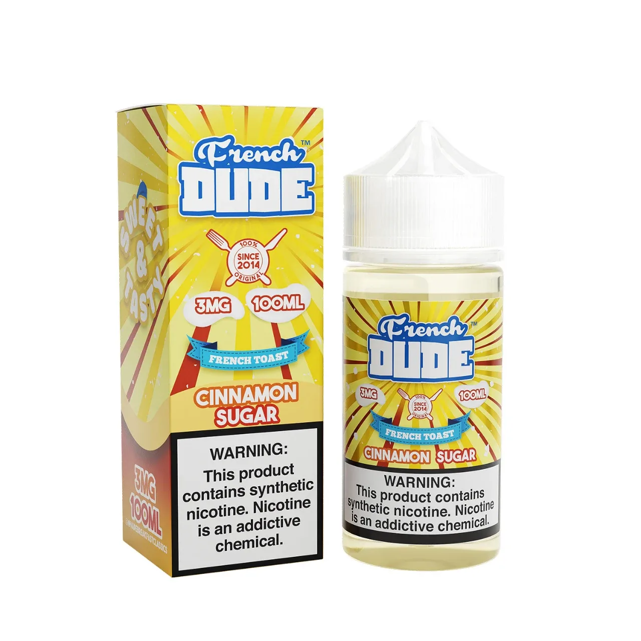 Cinnamon Sugar 100ml E-Juice | French Dude