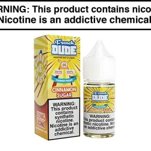 CINNAMON SUGAR FRENCH DUDE BY VAPE BREAKFAST CLASSICS SALT 30ML
