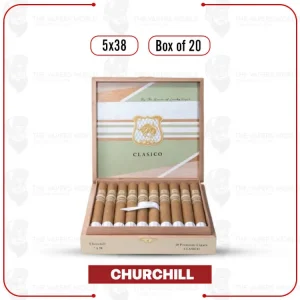 Classico by Lucky Cigar: Churchill 7×50 Box of 20 Cigars