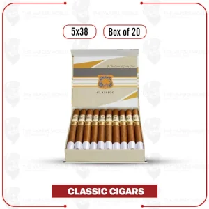Classico by Lucky Cigar Lonsdale 5×38 Box of 20 Cigars