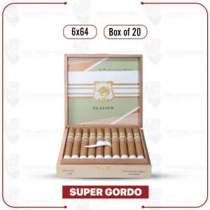Classico by Lucky Cigar: Super Gordo 6×64 Box of 20 Cigars